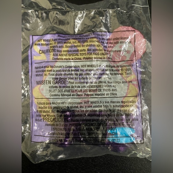 VINTAGE Hot Wheels McDonald’s Happy Meal Toys (1998-2000) - Picture 11 of 15